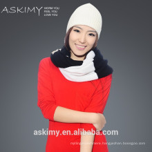 Fashionable hot sale winter knitted round scarf